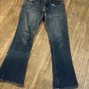 Hollister Dark Blue Flare Jeans